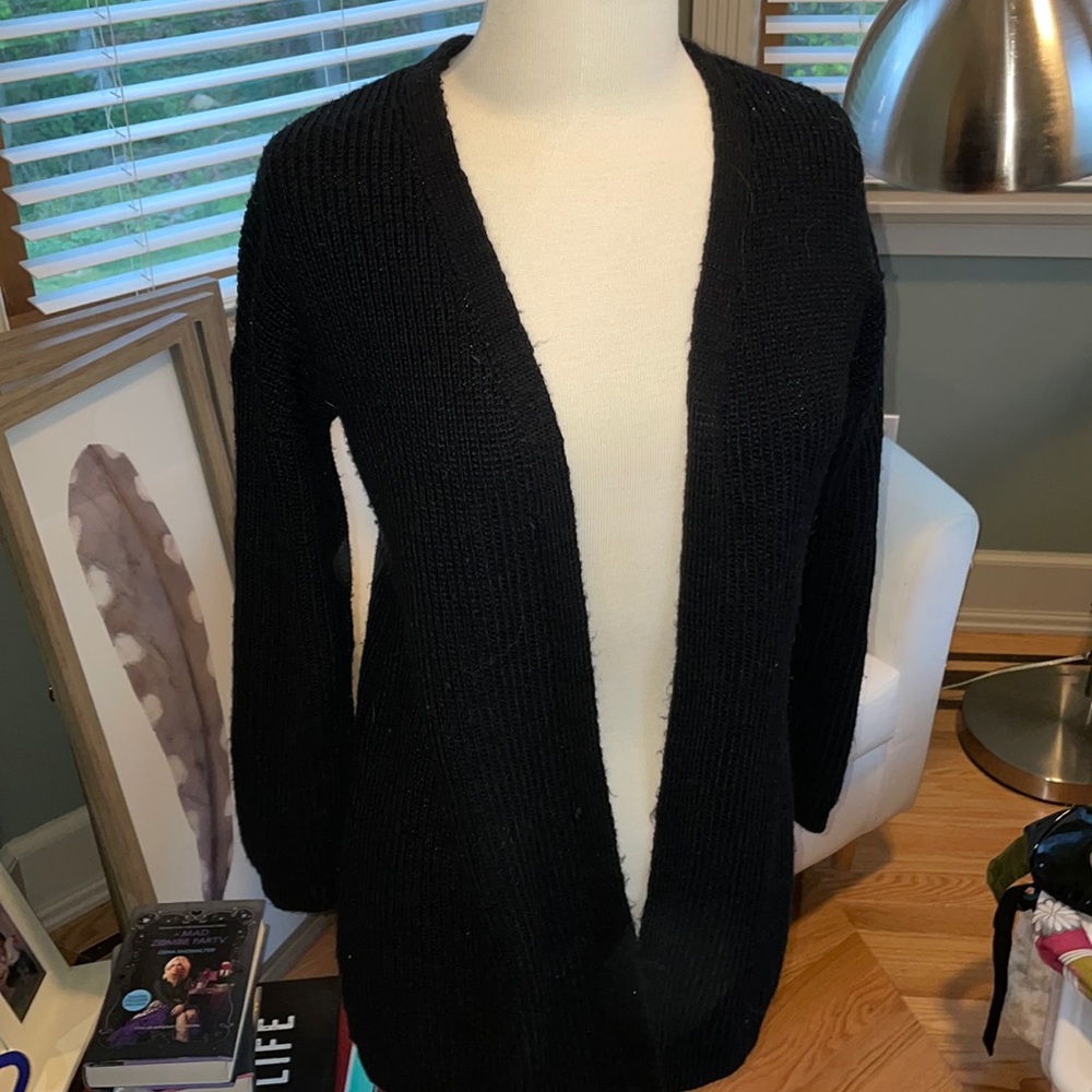 Black Cardigan